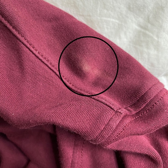 Lands' End Women's 100% Cotton Long Sleeve Maroon Turtleneck, XL - Picture 8 of 8